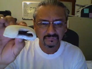 Red Bean Cake...outside was like raw dough!!!!