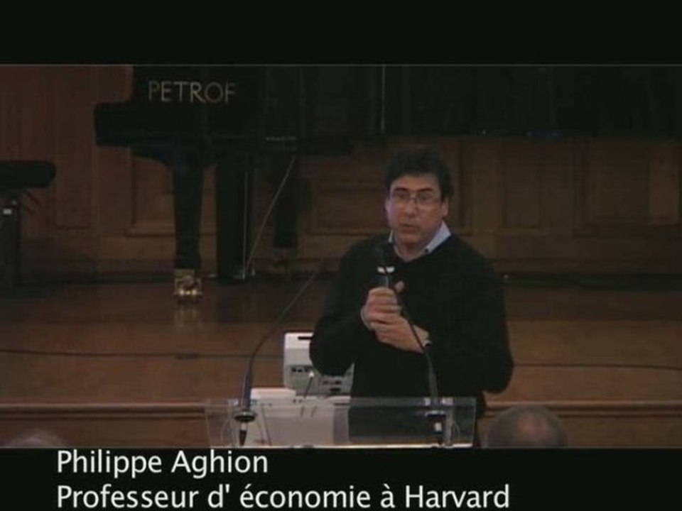 Philippe Aghion à la Mairie du 4ème
