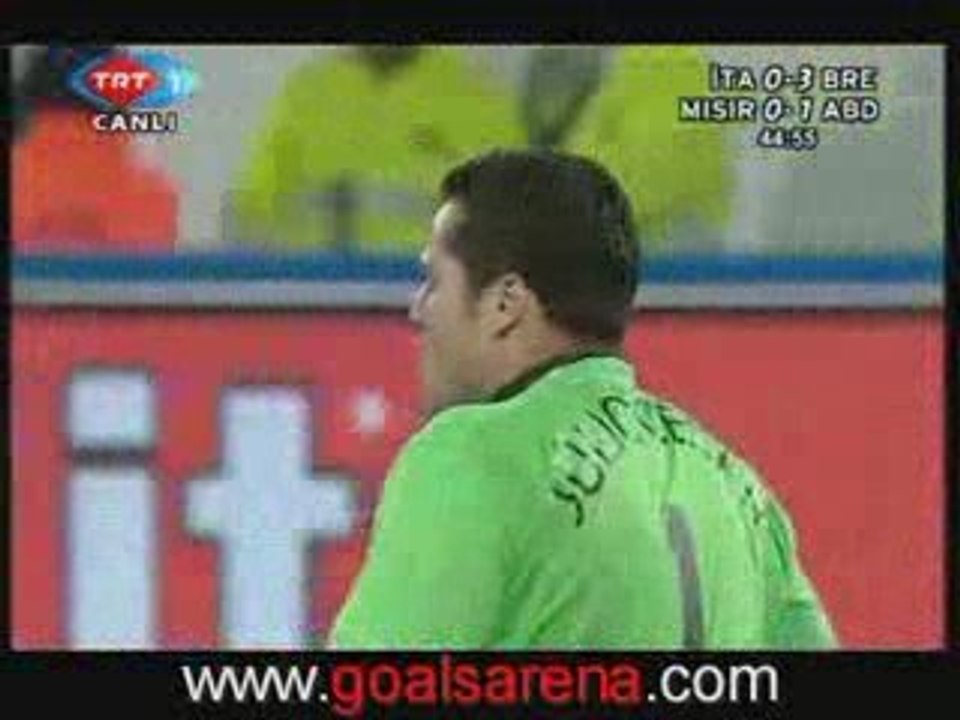 ITALY 0-3 BRAZIL DOSSENA CSC