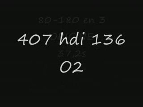 Test 407 HDI 2.0L 136 O2