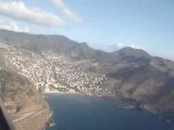 Décollage Funchal, Madeira descolagem take-off decolagem