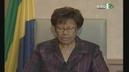 Message á la Nation de Mme Rose Francine Rogombe