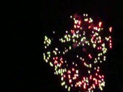 Feu d artifice sur le vieux port