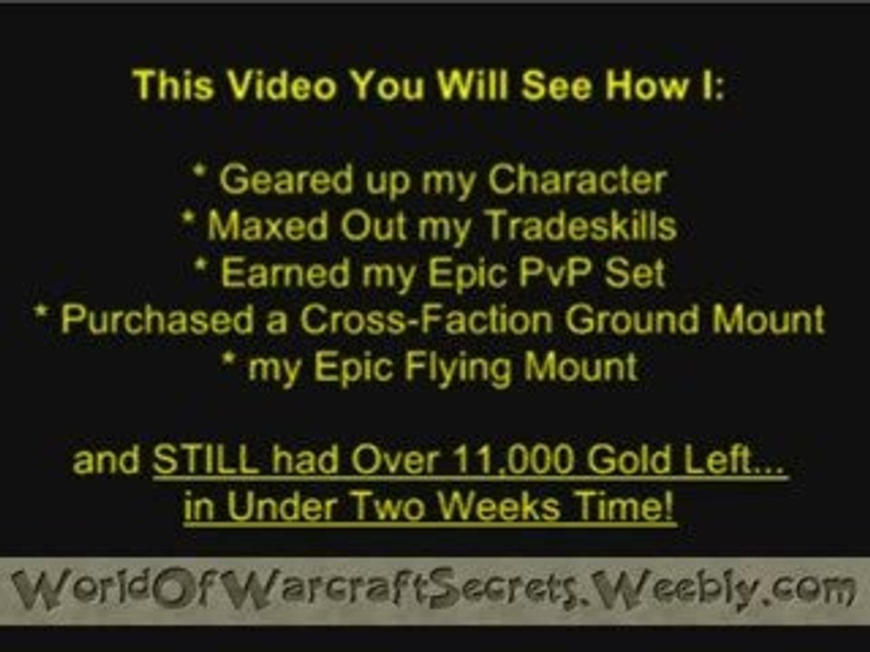 wow wow wow GOLD FARMING GUIDE!