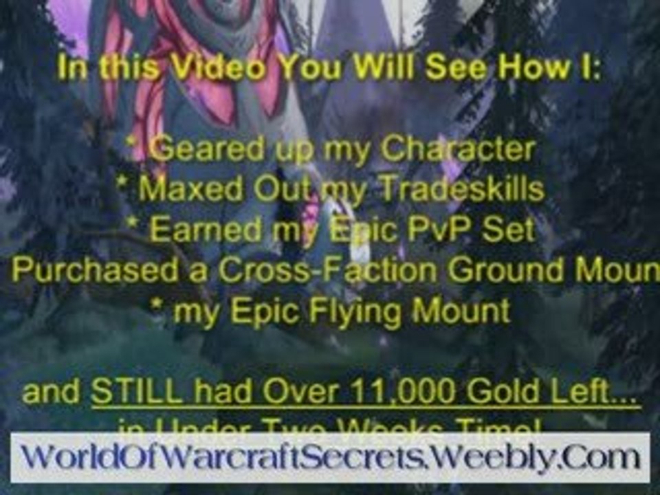 AWESOME - Gold Guide for Farming in Wow Warcraft