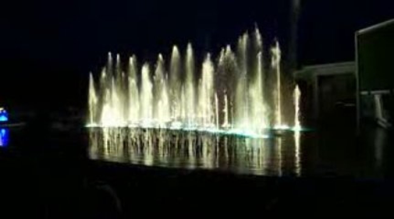 spectacle nocture au Futuroscope