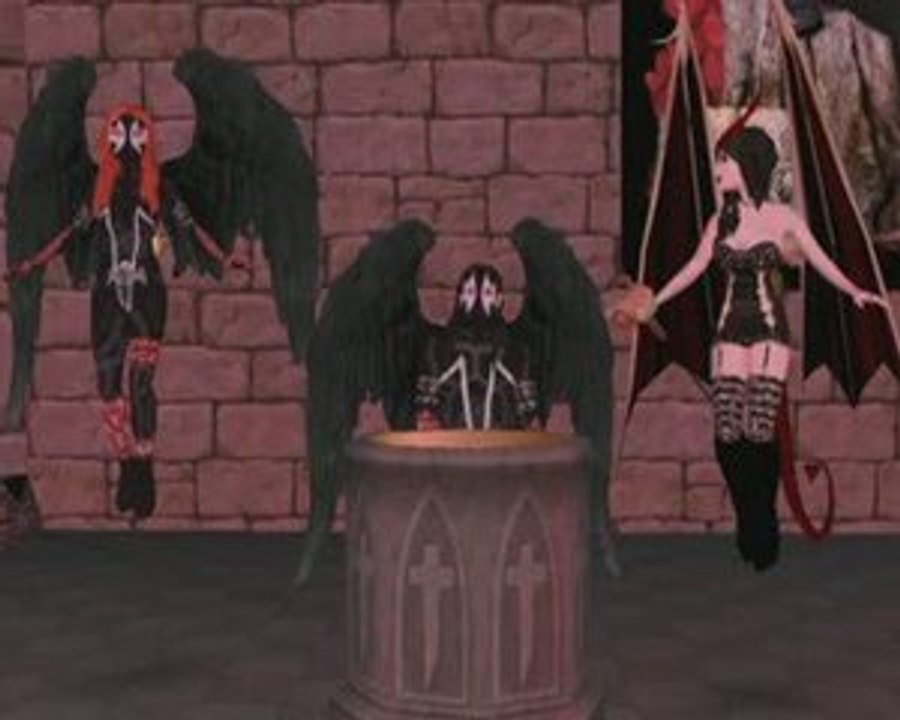 Angel in black - There.com music video