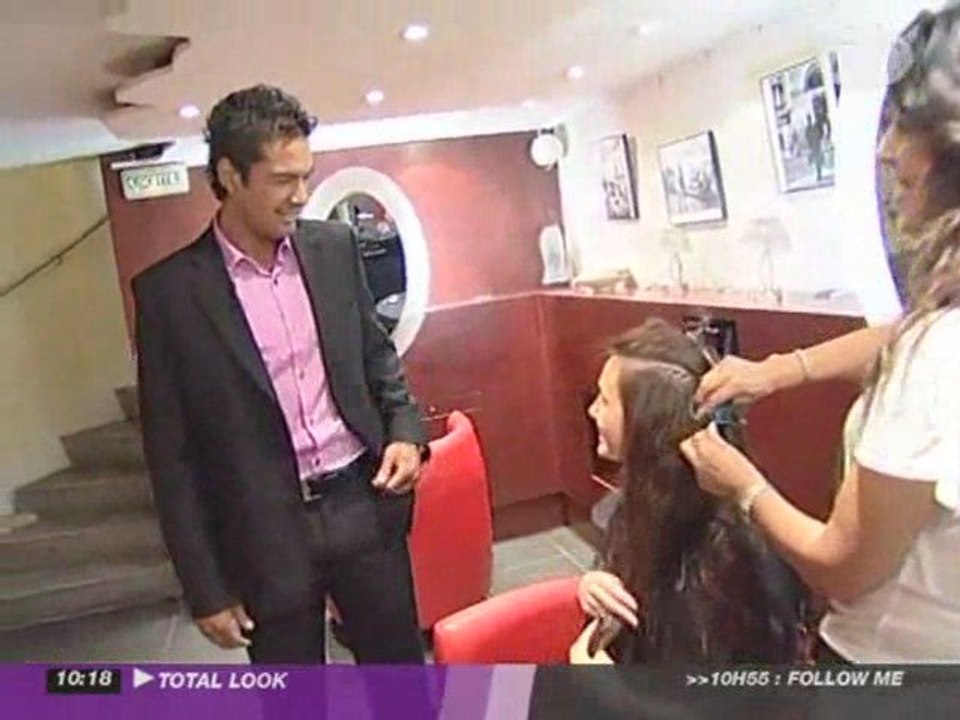 Séance chez le coiffeur pour Mélodie et Marlon (Total look)