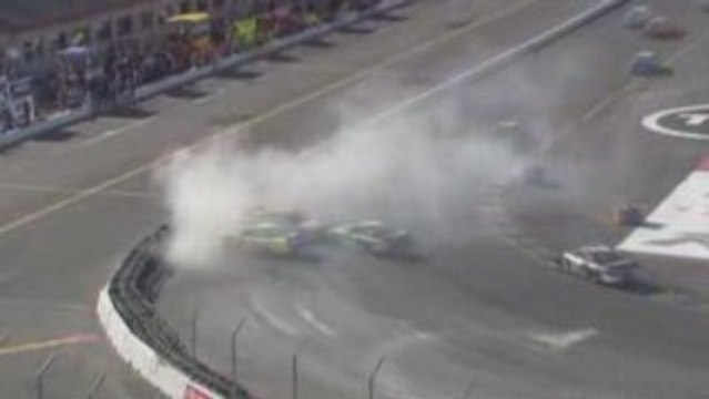 nascar sprint cup infineon raceway 2009 finish