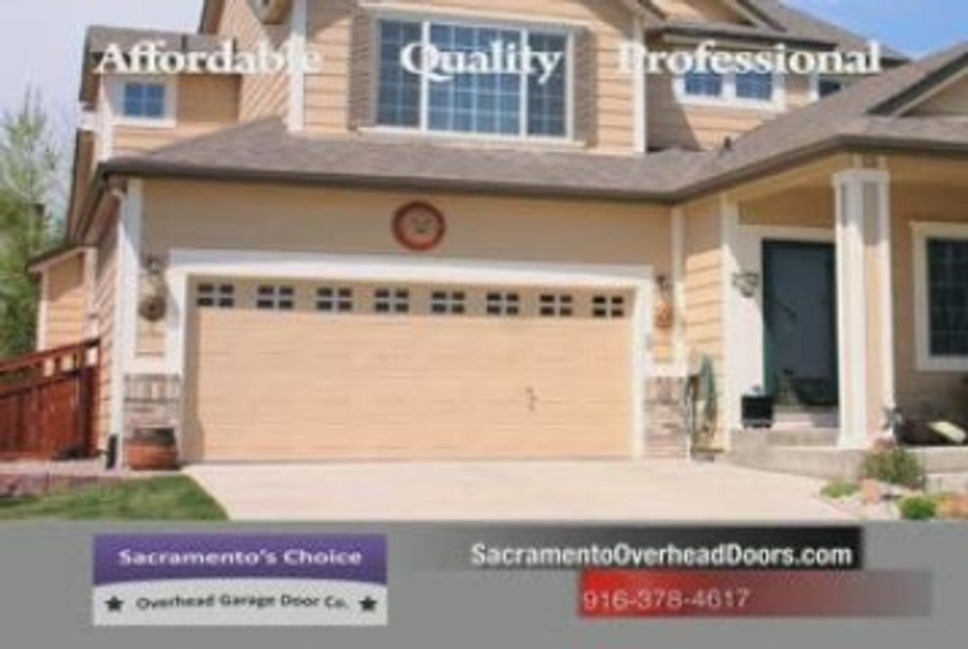 Sacramento Overhead Garage Door Service and Repair