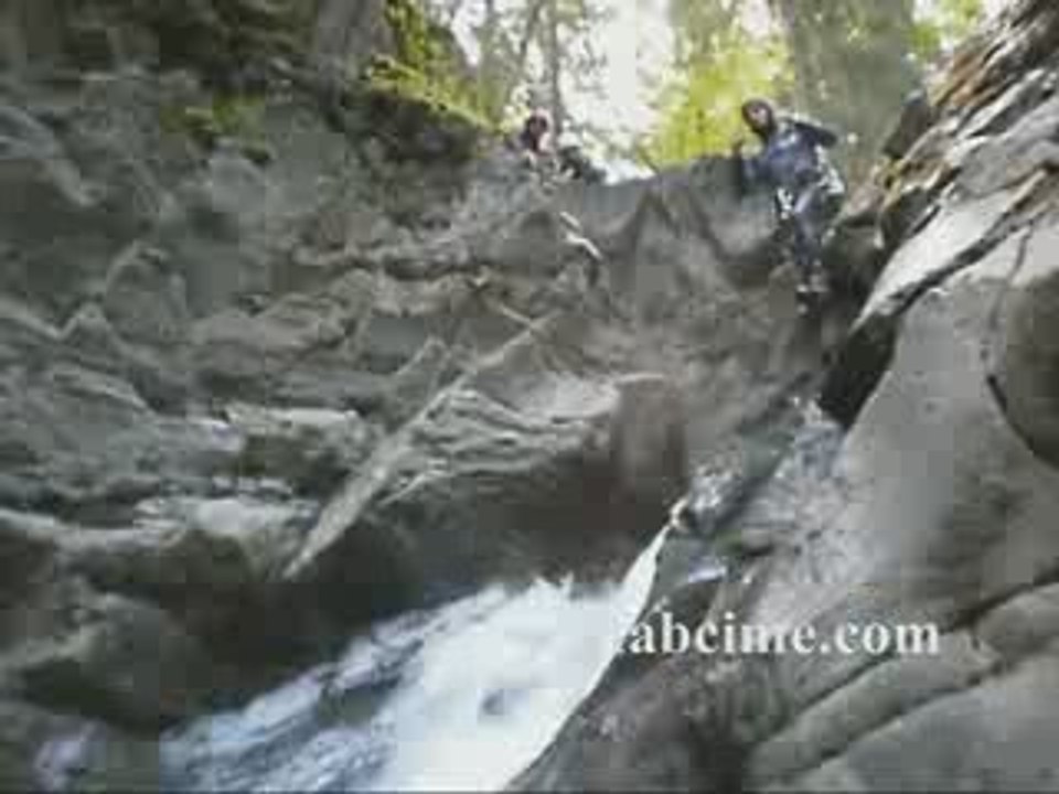 Canyon de la Belle au bois à Megève