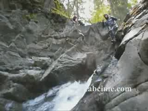 Canyon de la Belle au bois à Megève