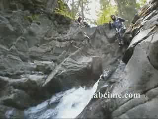 Canyon de la Belle au bois à Megève