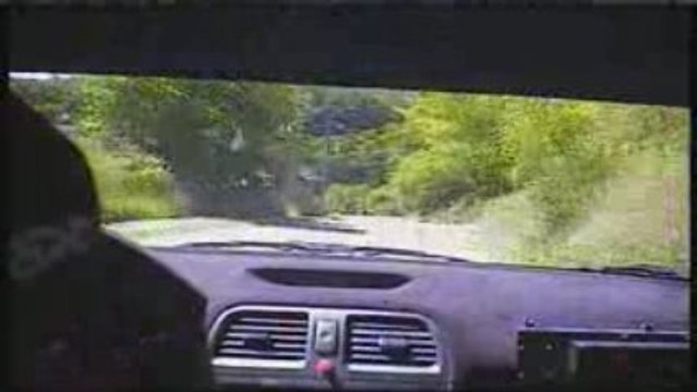 caméra embarquée rallye Limousin 2009 paternot / vilmot