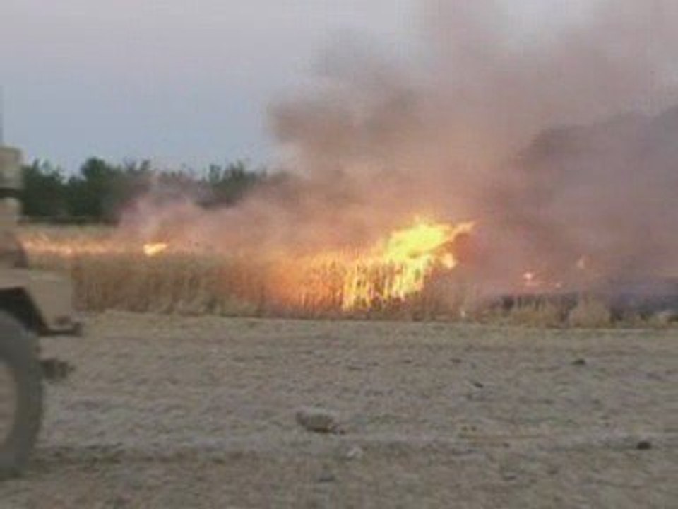 US Marines fight fierce battle with the Taliban in Helmand