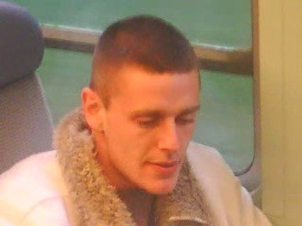 Stephane dans le train