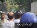 Clashes, Neighborhood of Enqelab Sq., Tehran (20 June 2009)