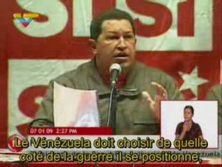 Hugo Chavez parle de l'oligarchie Israelienne