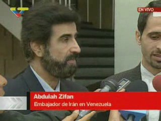 Abdulan Zifan Embajador de Iran en Venezuela