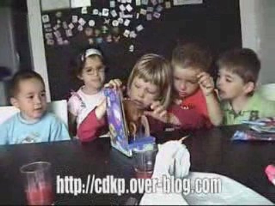 Clara 5 ans - anniversaire avec ses copains/copines