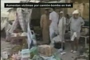 Ascienden victimas por camion bomba en Irak
