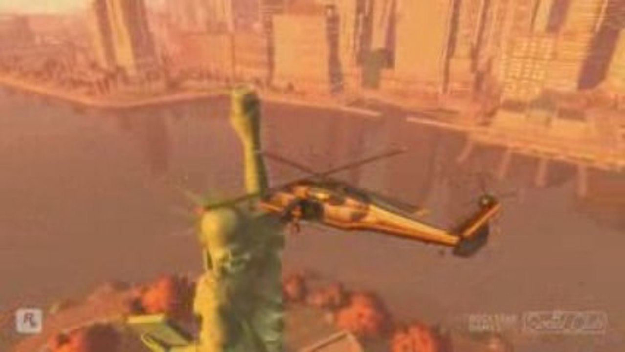 Monter sur la Statue de la Liberté GTAIV