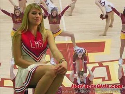 13 Wild Cheerleader Facts 1, Hot Facts Girl Teacher Amy