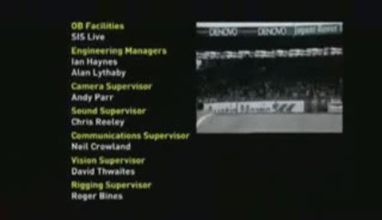 BBC Silverstone Ending 2009