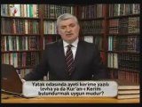 Yatak odasında kuran bulunması okunması