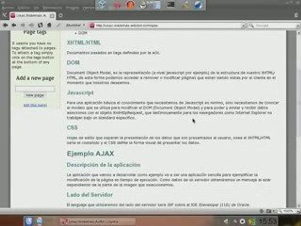 Tutorial AJAX 1/6