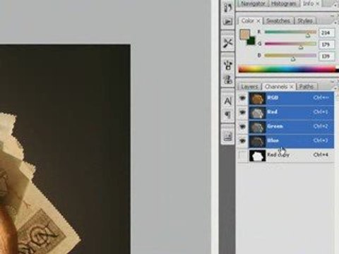 Photoshop Selecciones - Canales Photoshop