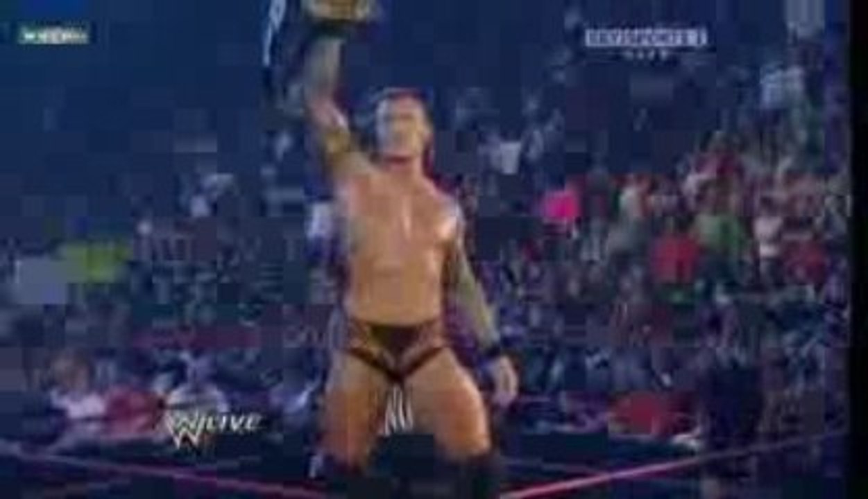 Triple H vs Orton Last Man Standing WWE championship 1/3