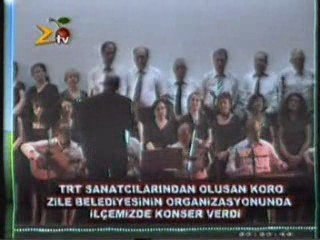 trt korosu zilede konser verdi