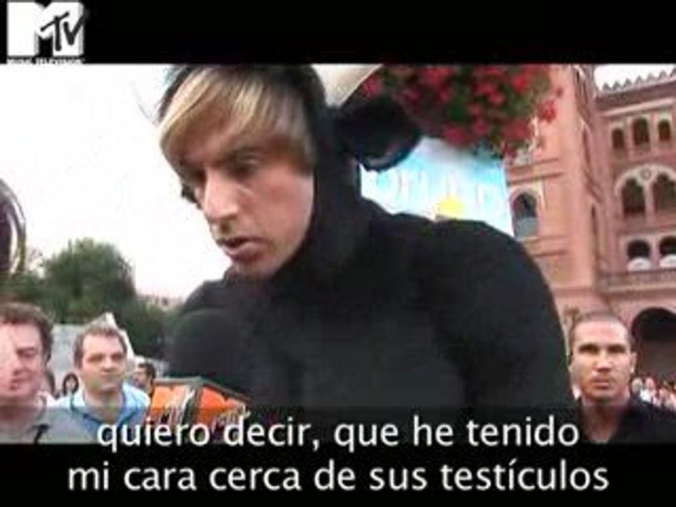 BRUNO (SACHA BARON COHEN) SPEAKS ABOUT "THE EMINEM INCIDENT"