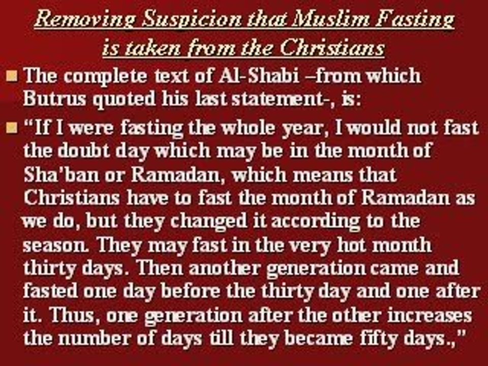 Misconception of Prophet Marriage to Khadijah on Christianty