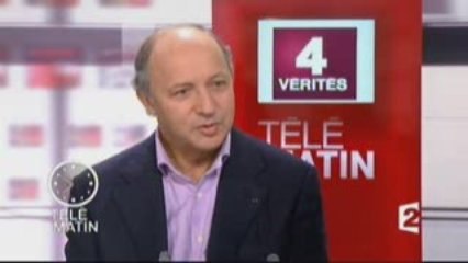 Laurent Fabius sur Sarkozy du 22-06-2009