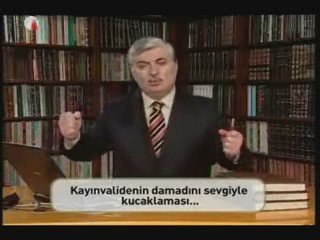 Kayınvalide damat kucaklaşması