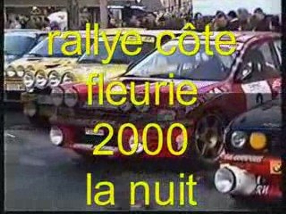 rallye côte fleurie 2000 la nuit by manrae