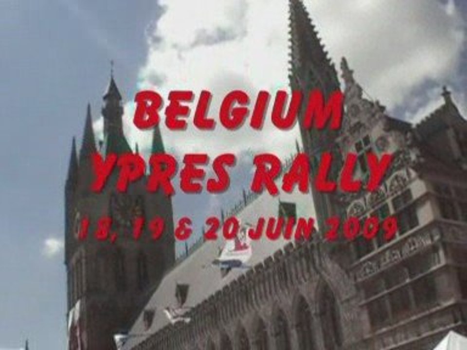 Belgium Ypres Rally 2009
