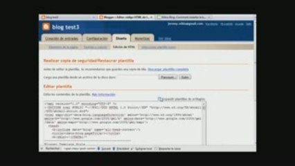 Instalar el botón para compartir en Blogger, segundo método