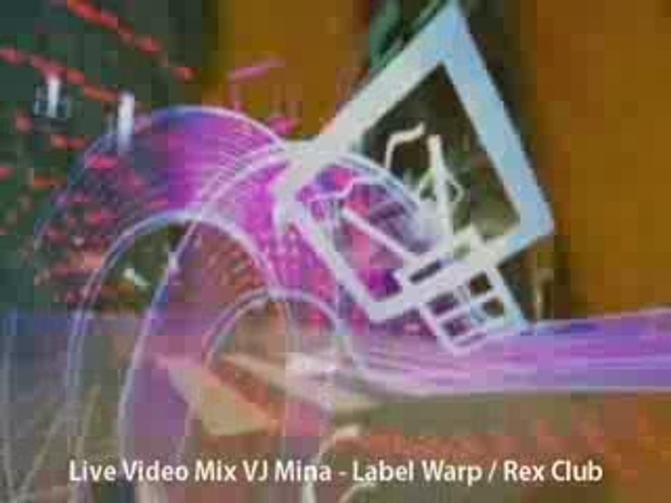 VJ Mina - Warp au Rex Club