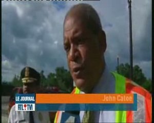 Violente collision entre deux rames du m��tro de Washington