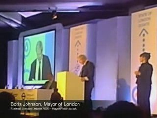 Boris Johnson - State of London Debate 2009