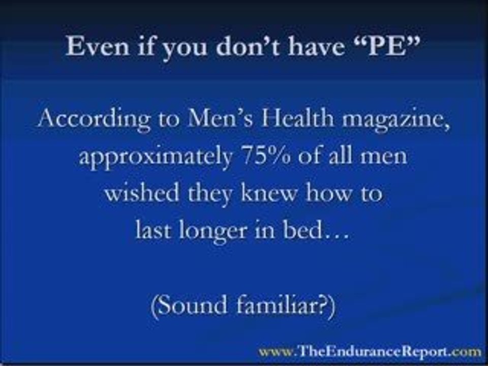 How Long Does the Average Man Last In Bed?